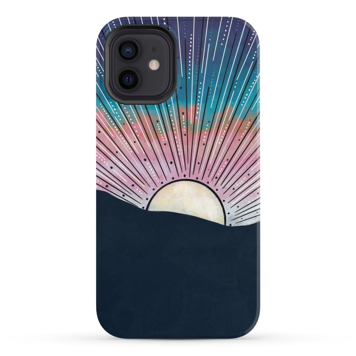 iPhone 12 StrongFit Sunrise  by Rose Halsey
