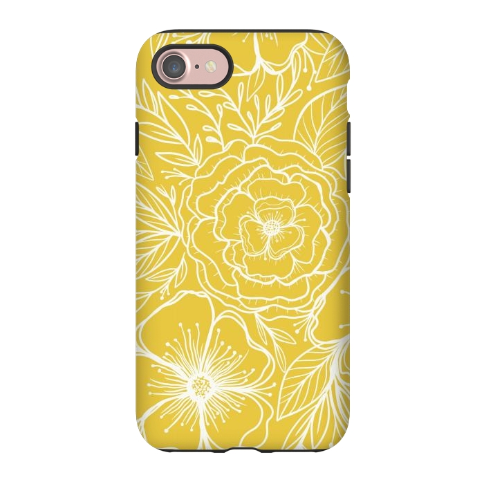 iPhone 7 StrongFit Yellow sunshine by Rose Halsey