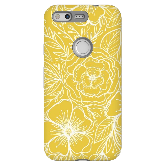 Pixel StrongFit Yellow sunshine by Rose Halsey
