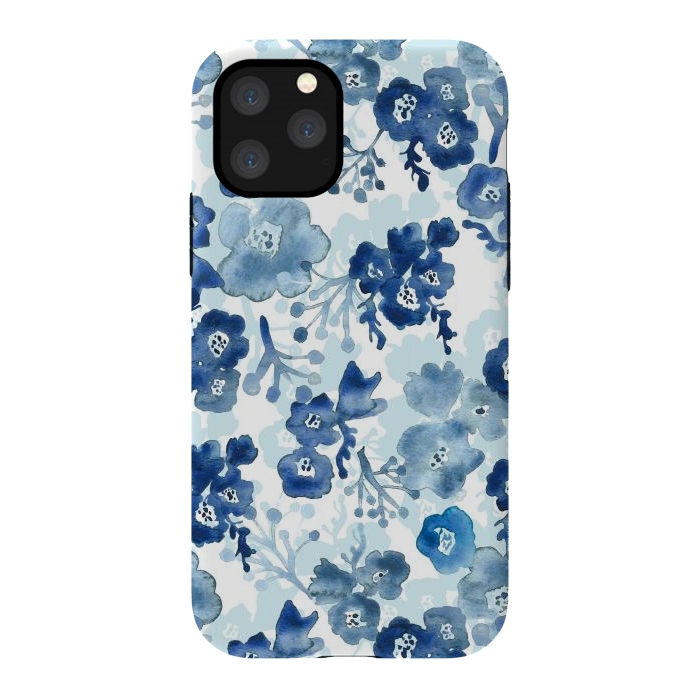 iPhone 11 Pro StrongFit Blooms of Ink by Tangerine-Tane