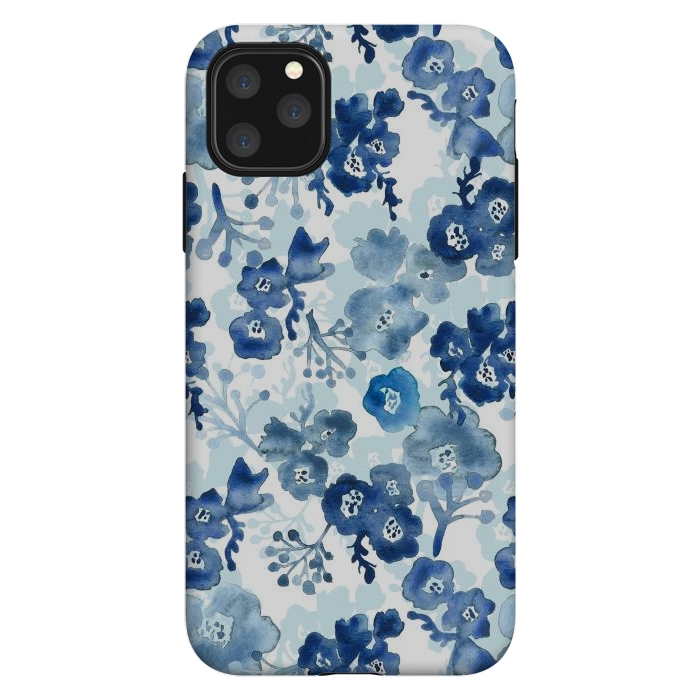 iPhone 11 Pro Max StrongFit Blooms of Ink by Tangerine-Tane