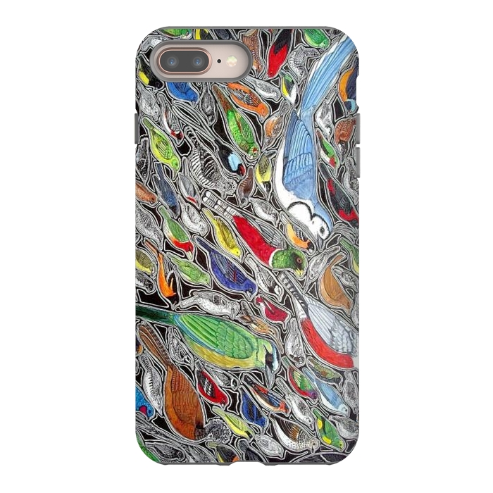 iPhone 7 plus StrongFit Birds of Costa Rica by Chloe Yzoard