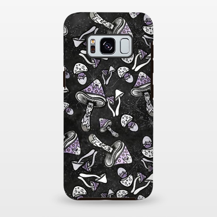 Galaxy S8 plus StrongFit Shrooms by Rose Halsey