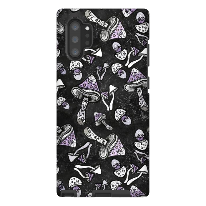 Galaxy Note 10 plus StrongFit Shrooms by Rose Halsey