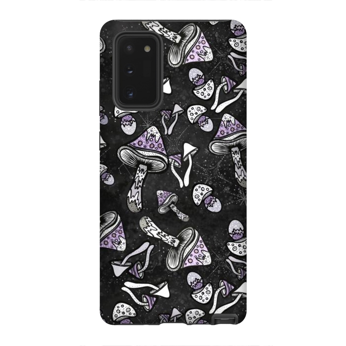 Galaxy Note 20 StrongFit Shrooms by Rose Halsey