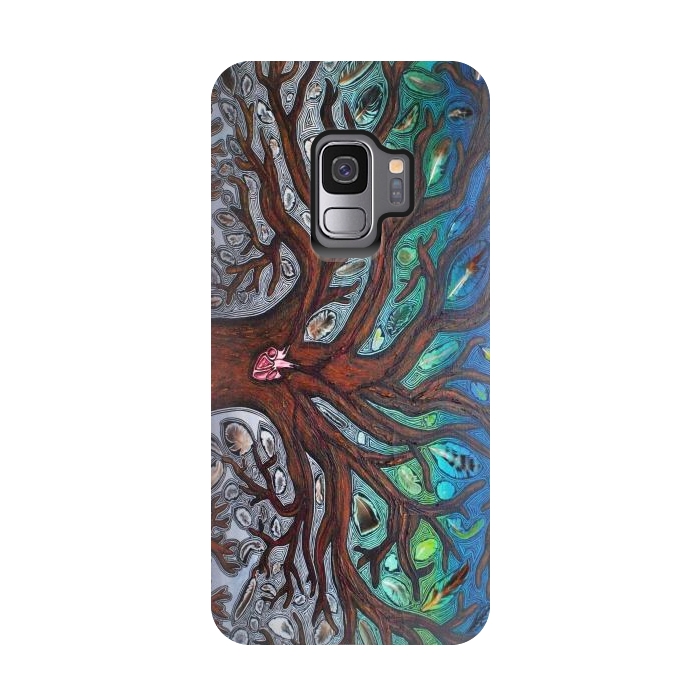 Galaxy S9 StrongFit Tree of life by Chloe Yzoard
