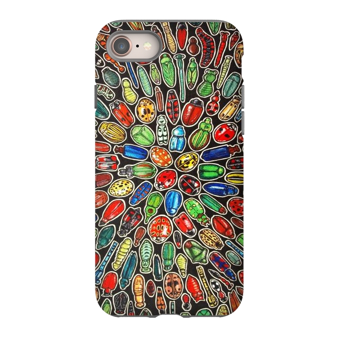 iPhone 8 StrongFit Insects  by Chloe Yzoard