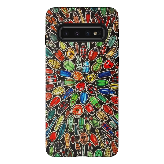Galaxy S10 StrongFit Insects  by Chloe Yzoard