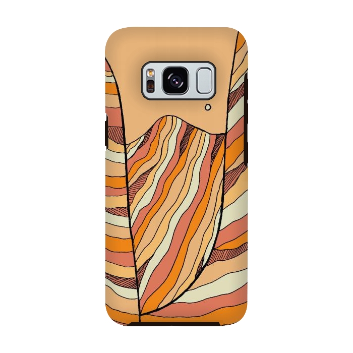 Galaxy S8 StrongFit The round sand hills by Steve Wade (Swade)