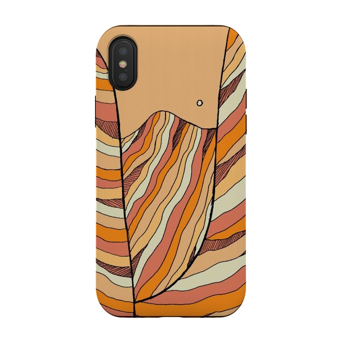iPhone Xs / X StrongFit The round sand hills by Steve Wade (Swade)