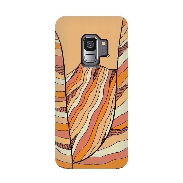 Galaxy S9 StrongFit The round sand hills by Steve Wade (Swade)