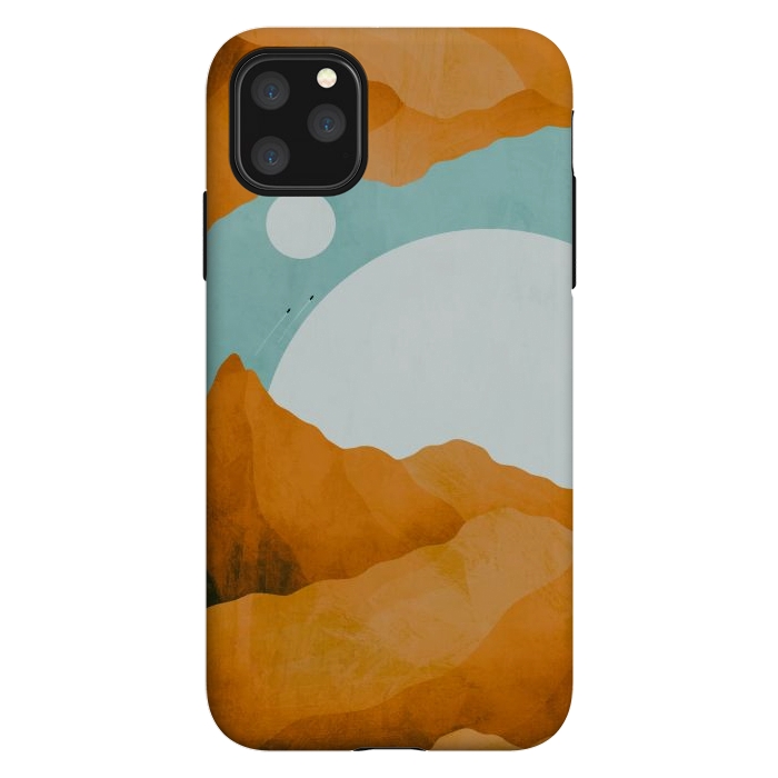 iPhone 11 Pro Max StrongFit Dune rock cave by Steve Wade (Swade)