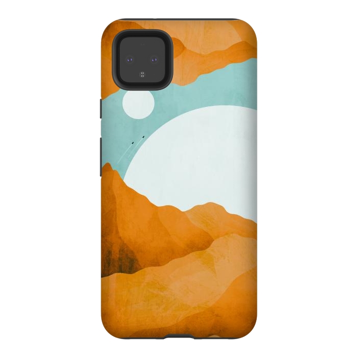Pixel 4XL StrongFit Dune rock cave by Steve Wade (Swade)