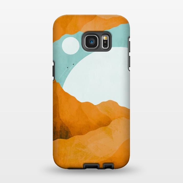 Galaxy S7 EDGE StrongFit Dune rock cave by Steve Wade (Swade)