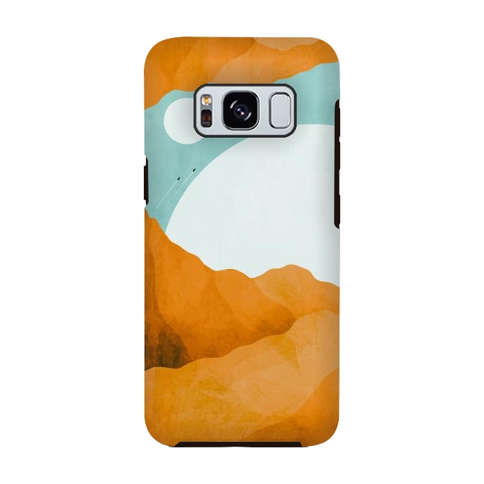 Galaxy S8 StrongFit Dune rock cave by Steve Wade (Swade)