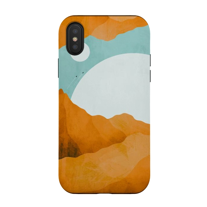iPhone Xs / X StrongFit Dune rock cave by Steve Wade (Swade)