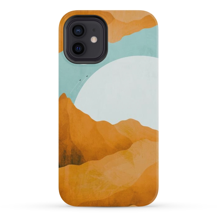 iPhone 12 mini StrongFit Dune rock cave by Steve Wade (Swade)