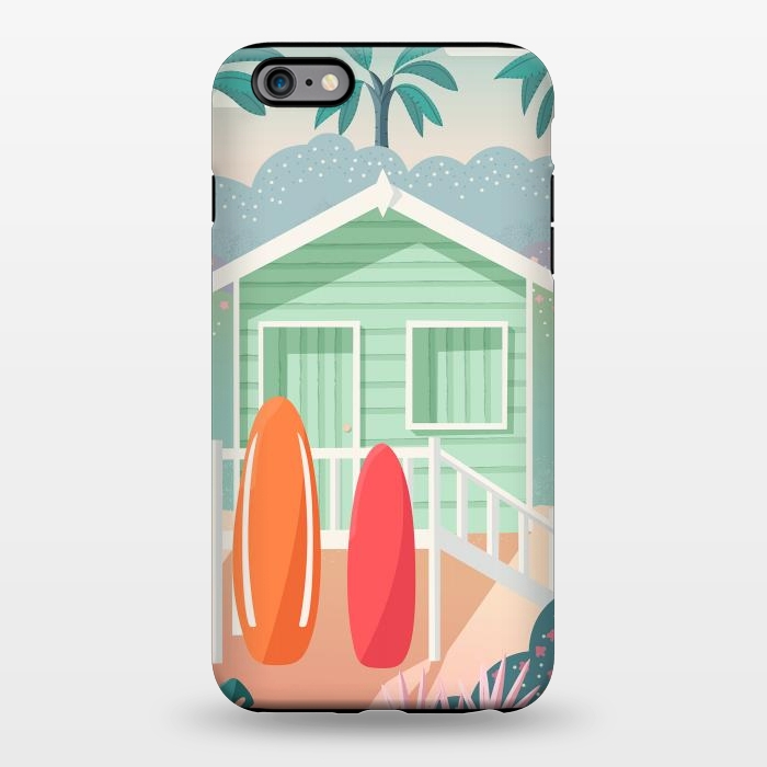 iPhone 6/6s plus StrongFit Beach cabin by Jelena Obradovic