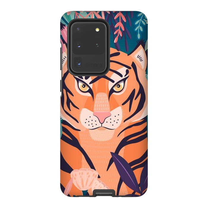 Galaxy S20 Ultra StrongFit Tiger in nature by Jelena Obradovic