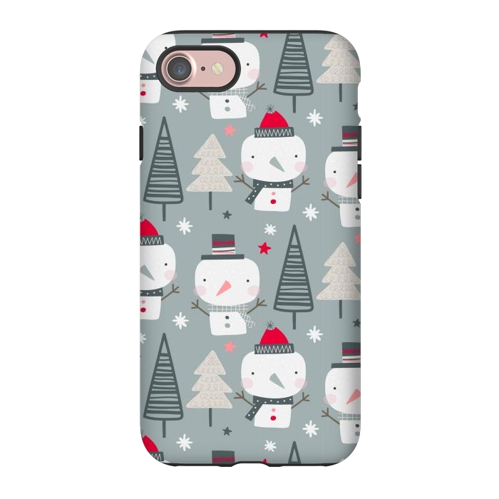 iPhone 7 StrongFit xmas snowman  by haroulita