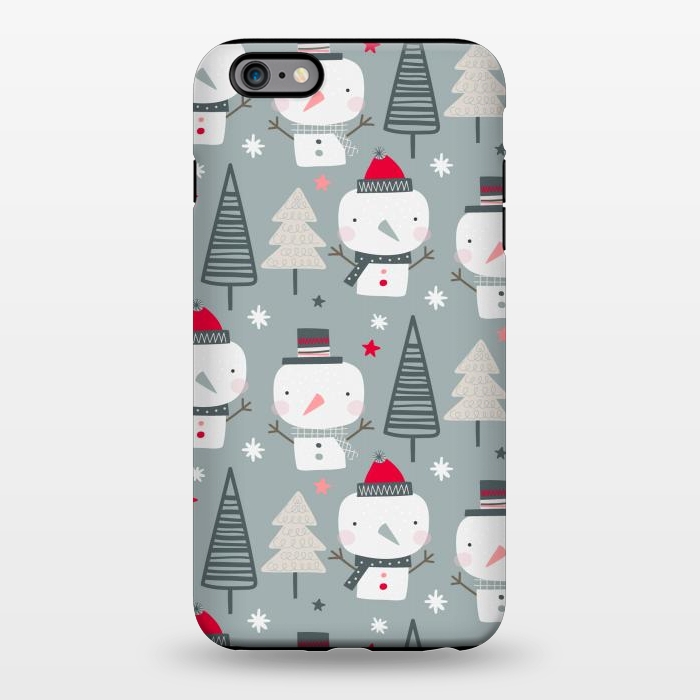 iPhone 6/6s plus StrongFit xmas snowman  by haroulita