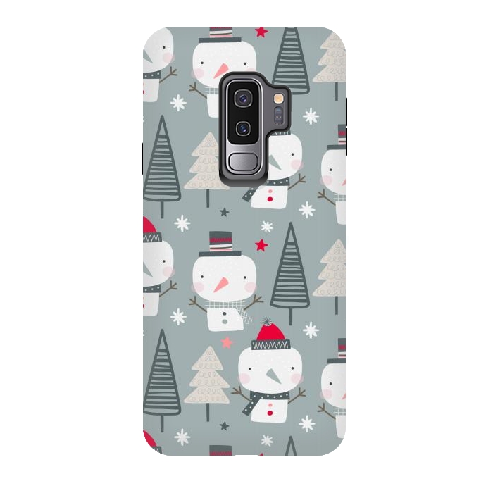 Galaxy S9 plus StrongFit xmas snowman  by haroulita