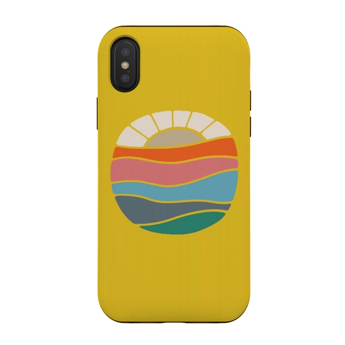 iPhone Xs / X StrongFit Sunset 5 by Afif Quilimo