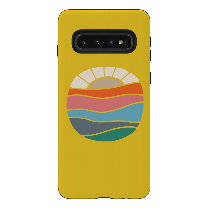 Galaxy S10 StrongFit Sunset 5 by Afif Quilimo