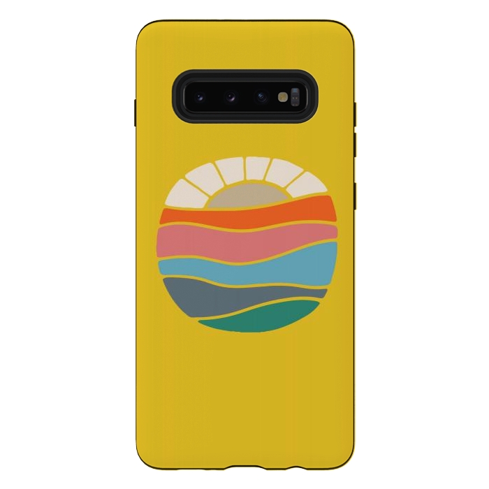 Galaxy S10 plus StrongFit Sunset 5 by Afif Quilimo