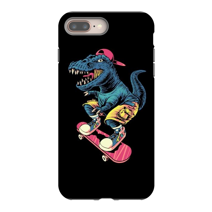 iPhone 7 plus StrongFit Skaterosaur by Afif Quilimo