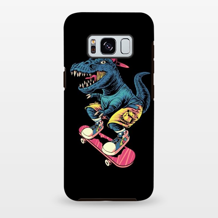 Galaxy S8 plus StrongFit Skaterosaur by Afif Quilimo