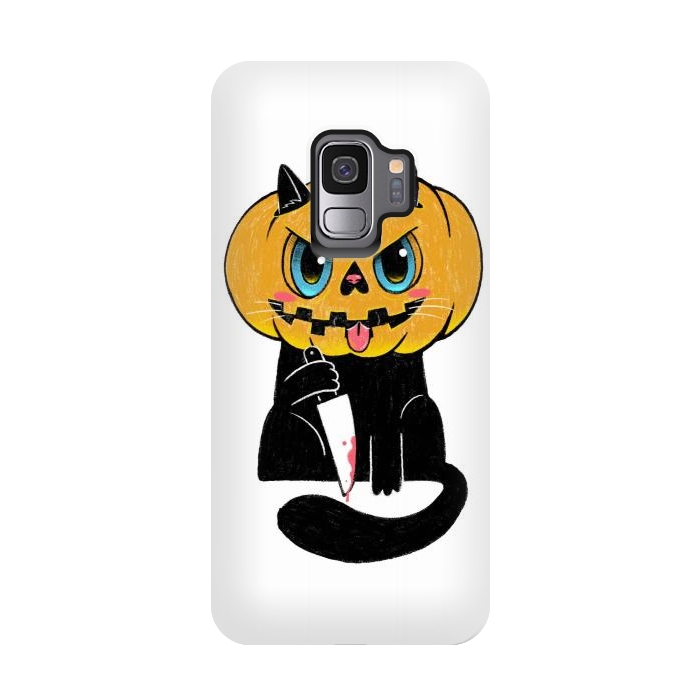 Galaxy S9 StrongFit Purrkin by Afif Quilimo