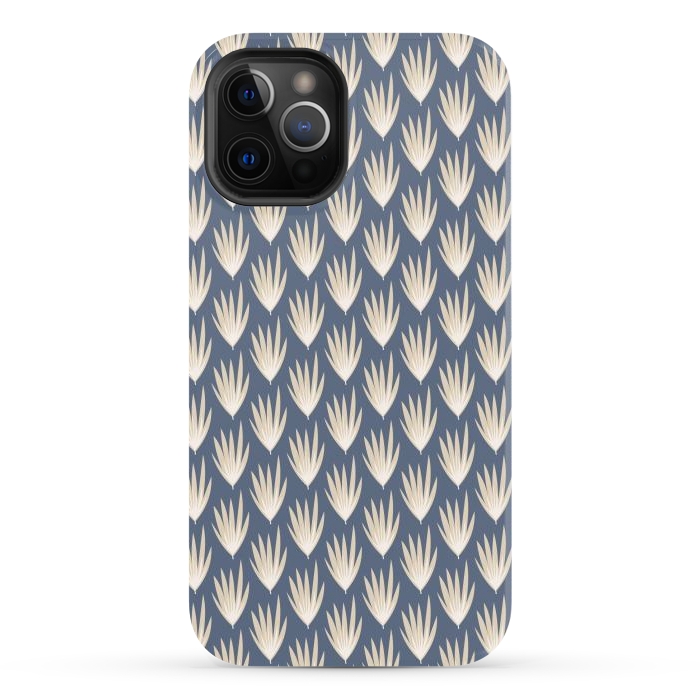 iPhone 12 Pro Max StrongFit Palm leaf pattern by Nina Leth