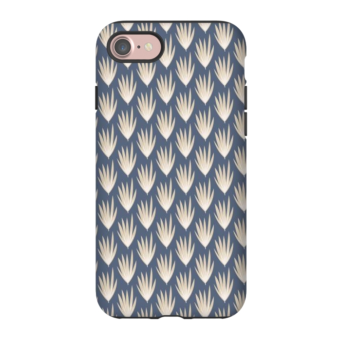 iPhone 7 StrongFit Palm leaf pattern by Nina Leth