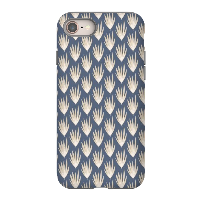 iPhone 8 StrongFit Palm leaf pattern by Nina Leth