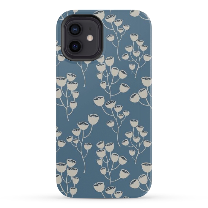 iPhone 12 StrongFit Moody sunflower by Nina Leth