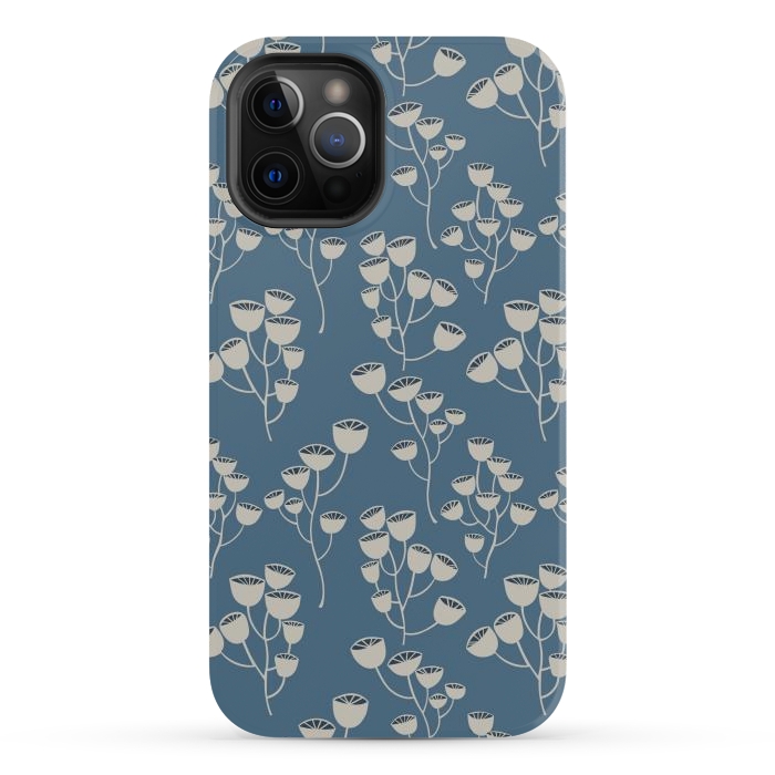 iPhone 12 Pro Max StrongFit Moody sunflower by Nina Leth