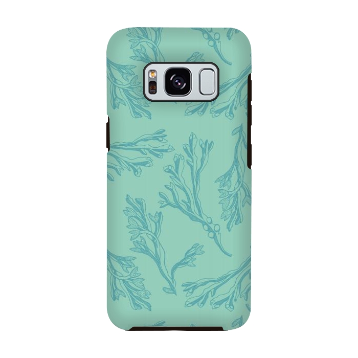 Galaxy S8 StrongFit Green seaweed - very detailed by Nina Leth
