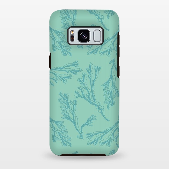 Galaxy S8 plus StrongFit Green seaweed - very detailed by Nina Leth