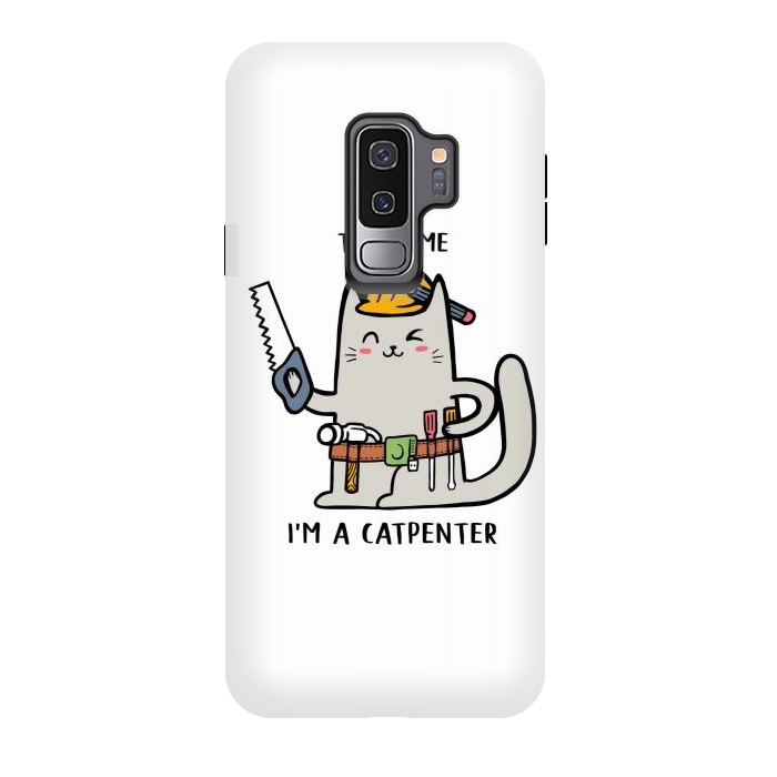Galaxy S9 plus StrongFit Trust me i'm Catpenter by Afif Quilimo