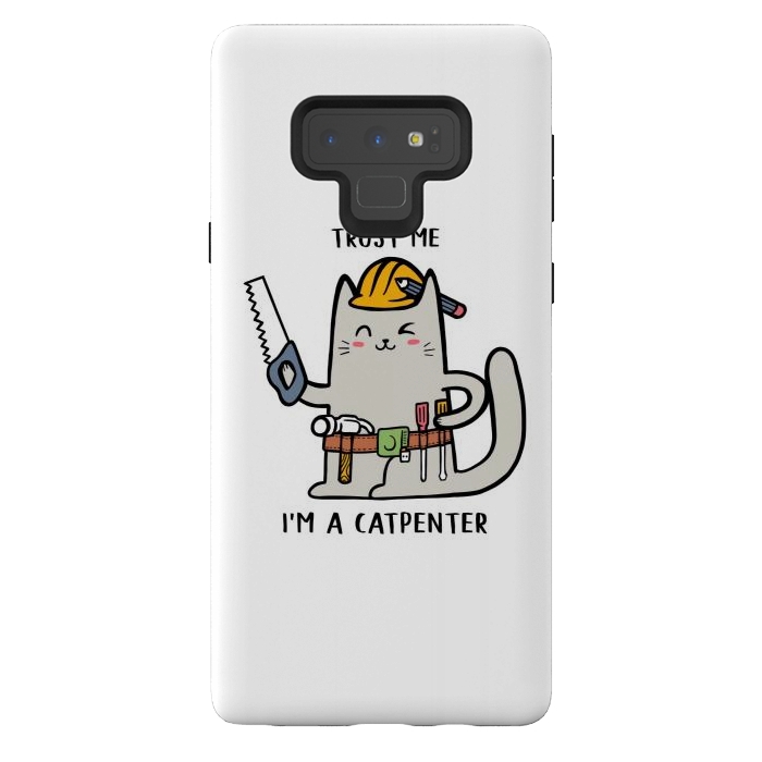 Galaxy Note 9 StrongFit Trust me i'm Catpenter by Afif Quilimo