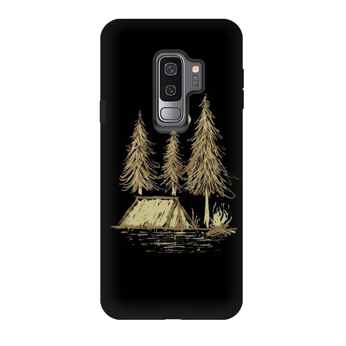 Galaxy S9 plus StrongFit Camping 30 by Afif Quilimo