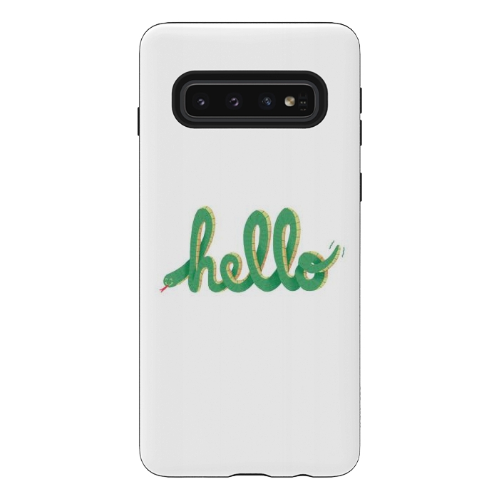 Galaxy S10 StrongFit Hello by Afif Quilimo