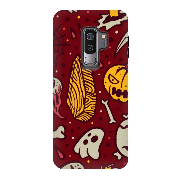 Galaxy S9 plus StrongFit Horror Pattern 1 by Afif Quilimo
