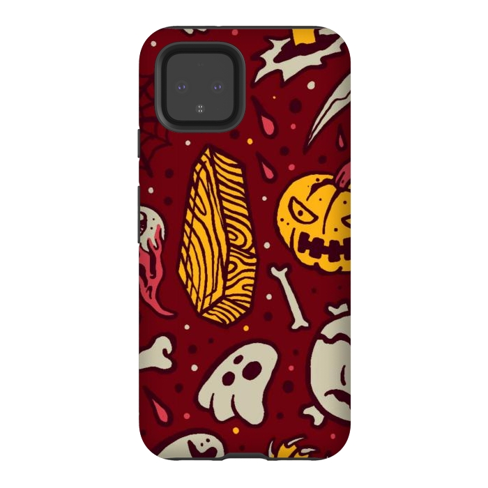Pixel 4 StrongFit Horror Pattern 1 by Afif Quilimo