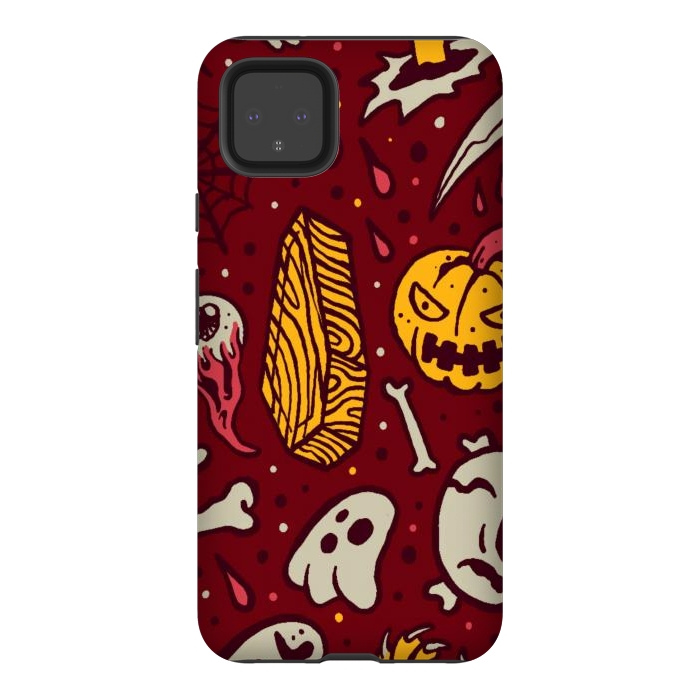 Pixel 4XL StrongFit Horror Pattern 1 by Afif Quilimo