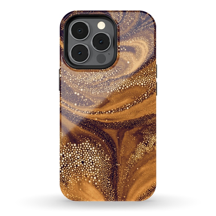iPhone 13 pro StrongFit Molten Core by Eleaxart