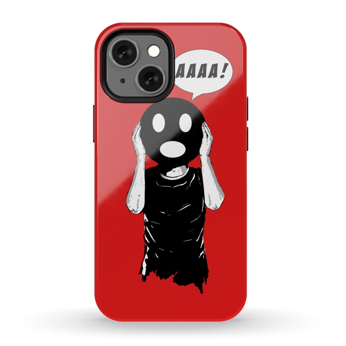 iPhone 13 mini StrongFit Scream by Balazs Solti
