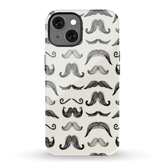 iPhone 13 StrongFit Moustache by TracyLucy Designs