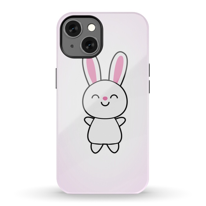 iPhone 13 StrongFit Cute Rabbit Bunny by Philipp Rietz
